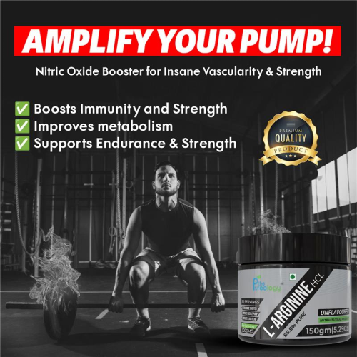 thepureology L-Arginine HCL  (150 g, Unflavoured)